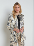 1613PEWebsp L'AGENCE Jayda Silk Blazer