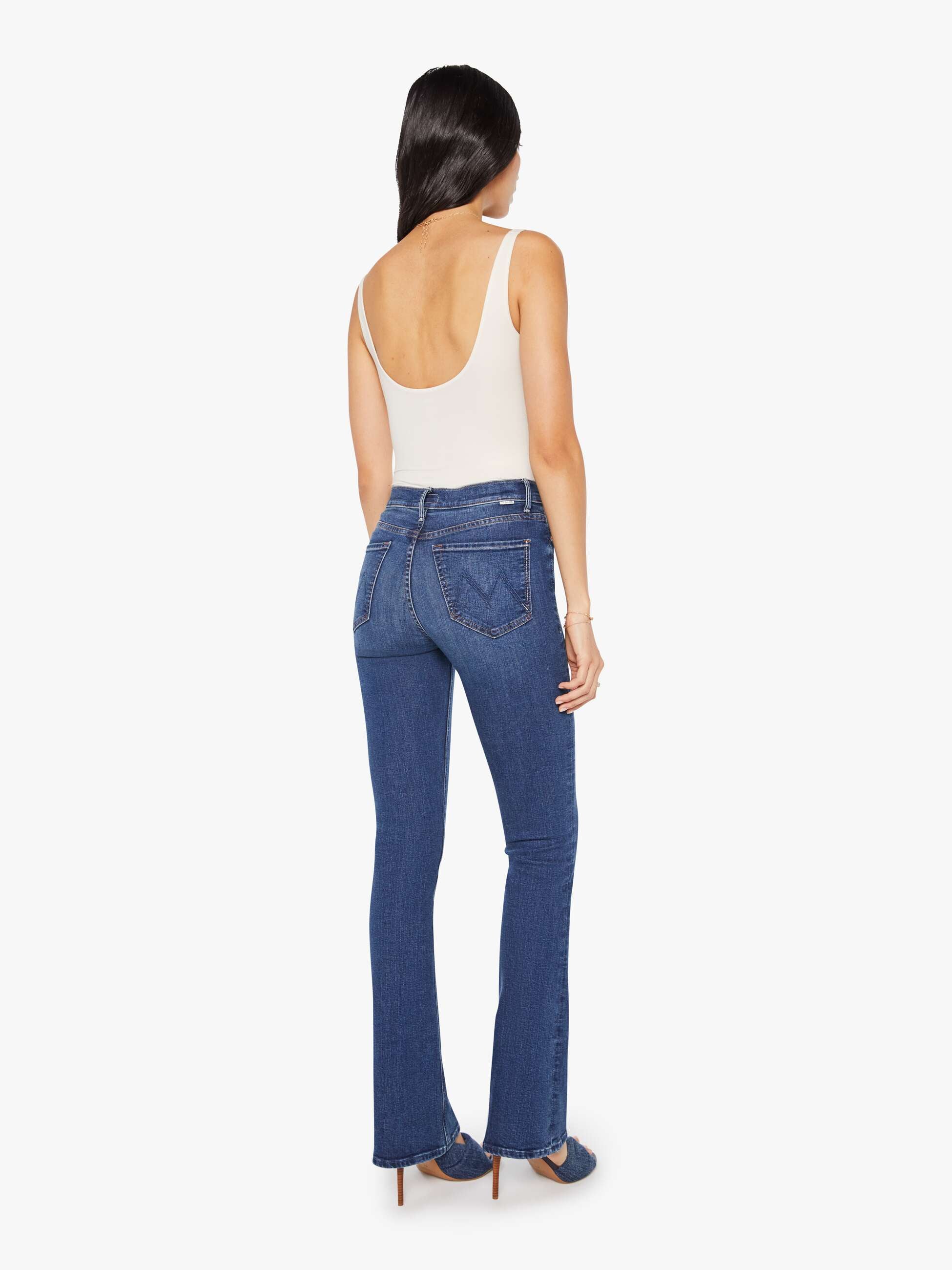 1043-2104sye MOTHER High Waisted Runaway